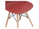 Eames PC-015 bordeaux Стул деревянный распродажа