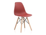 Eames PC-015 bordeaux Стул деревянный недорого