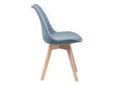 Bonuss light blue / wood Стул деревянный купить