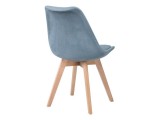 Bonuss light blue / wood Стул деревянный купить