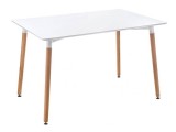 Table 120 white / wood Стол недорого