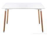 Table 120 white / wood Стол деревянный купить