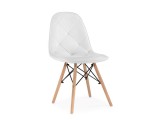 Kvadro 1 white / wood Стул деревянный недорого