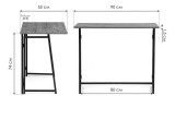 Бринг 90х55х74 файерстоун Компьютерный стол фото