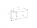 Полка открытая Стич 450 от производителя