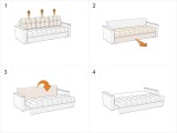 Диван еврокнижка Марсель 3 купить