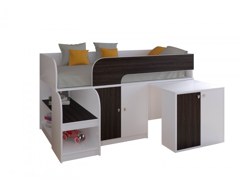 Подростковая кровать рв мебель астра домик с ящиком